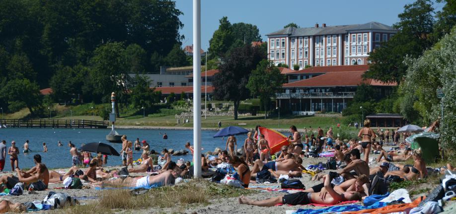 Christiansminde strand - foto: Knud Mortensen