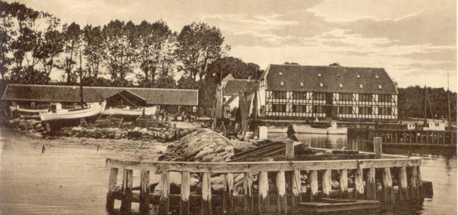 Lundeborg Havn - foto: Svendborg Byhistorisk arkiv